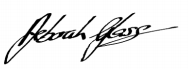 Deborah Glass's signature