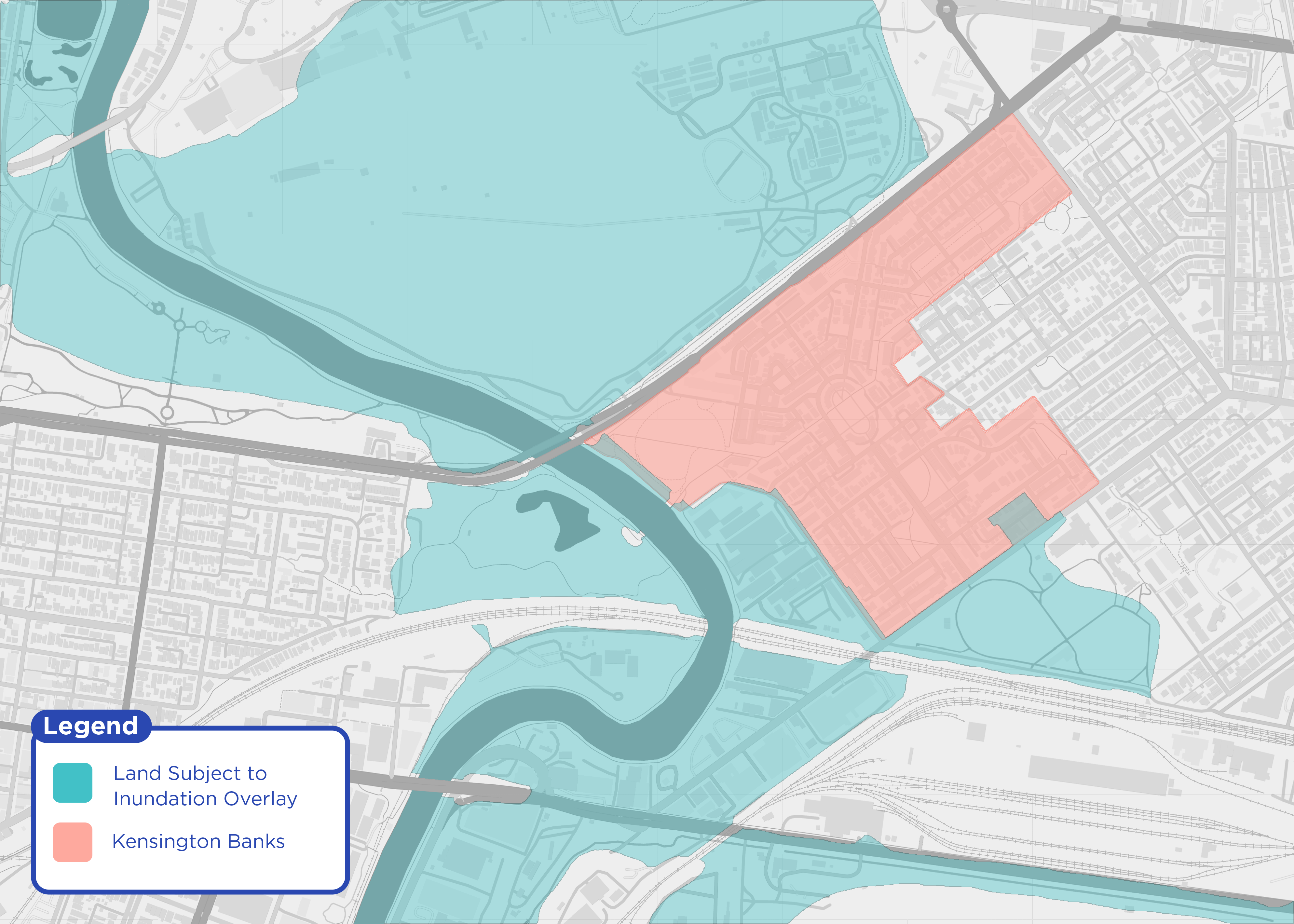 Figure 19: Flood overlay in planning schemes, after development